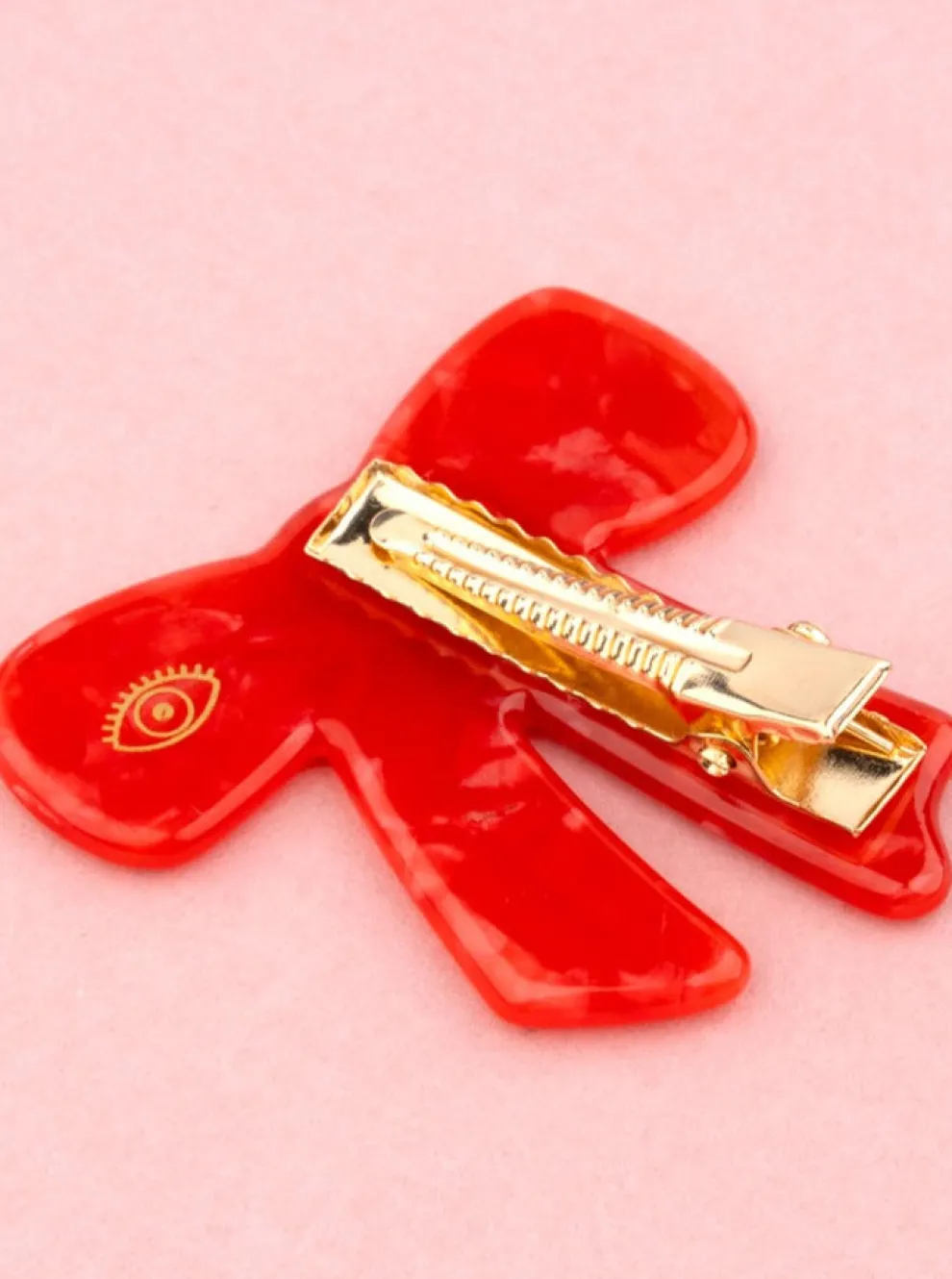 COUCOU SUZETTE Bow Barrette - Red