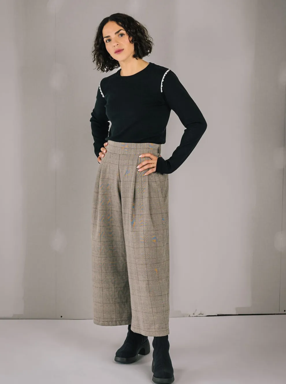 MERCEDES MORIN Paloma pants - Checks