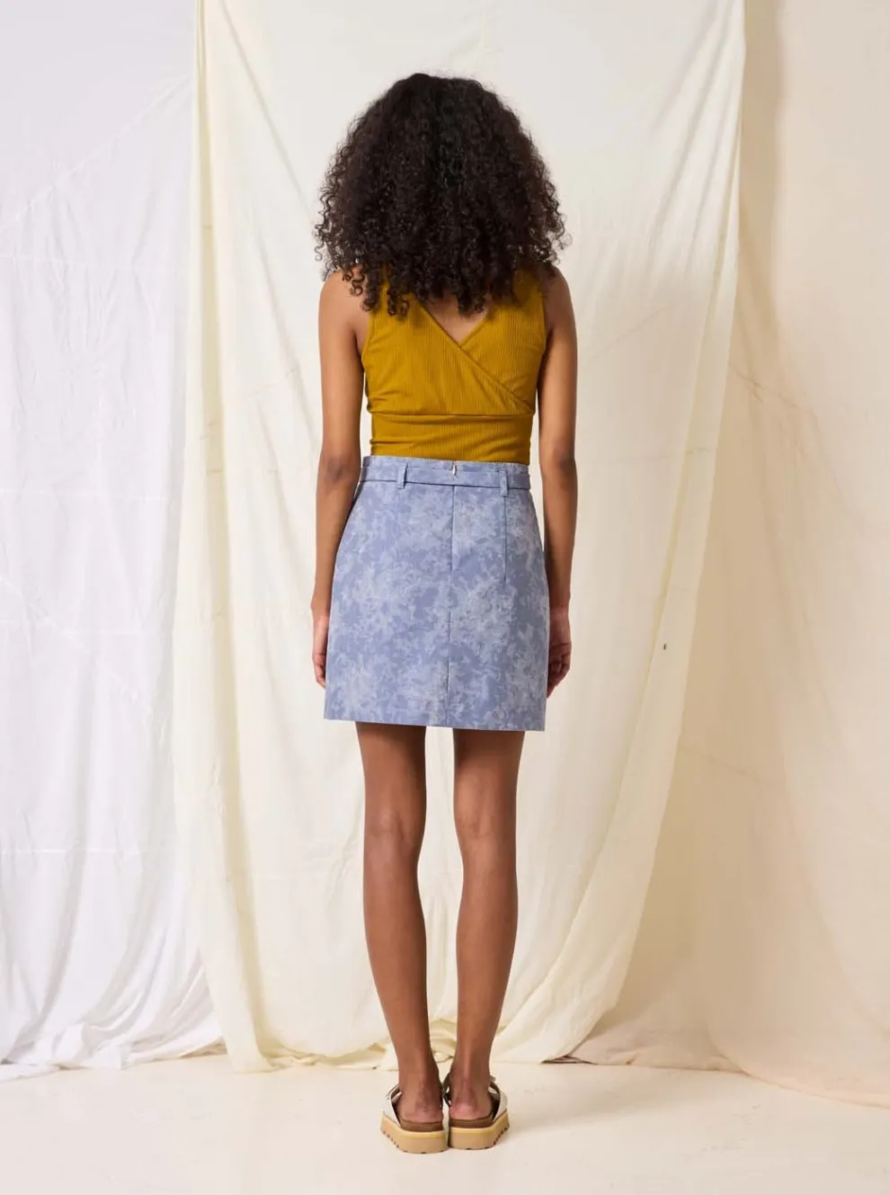COKLUCH Paquerette Skirt - Denim