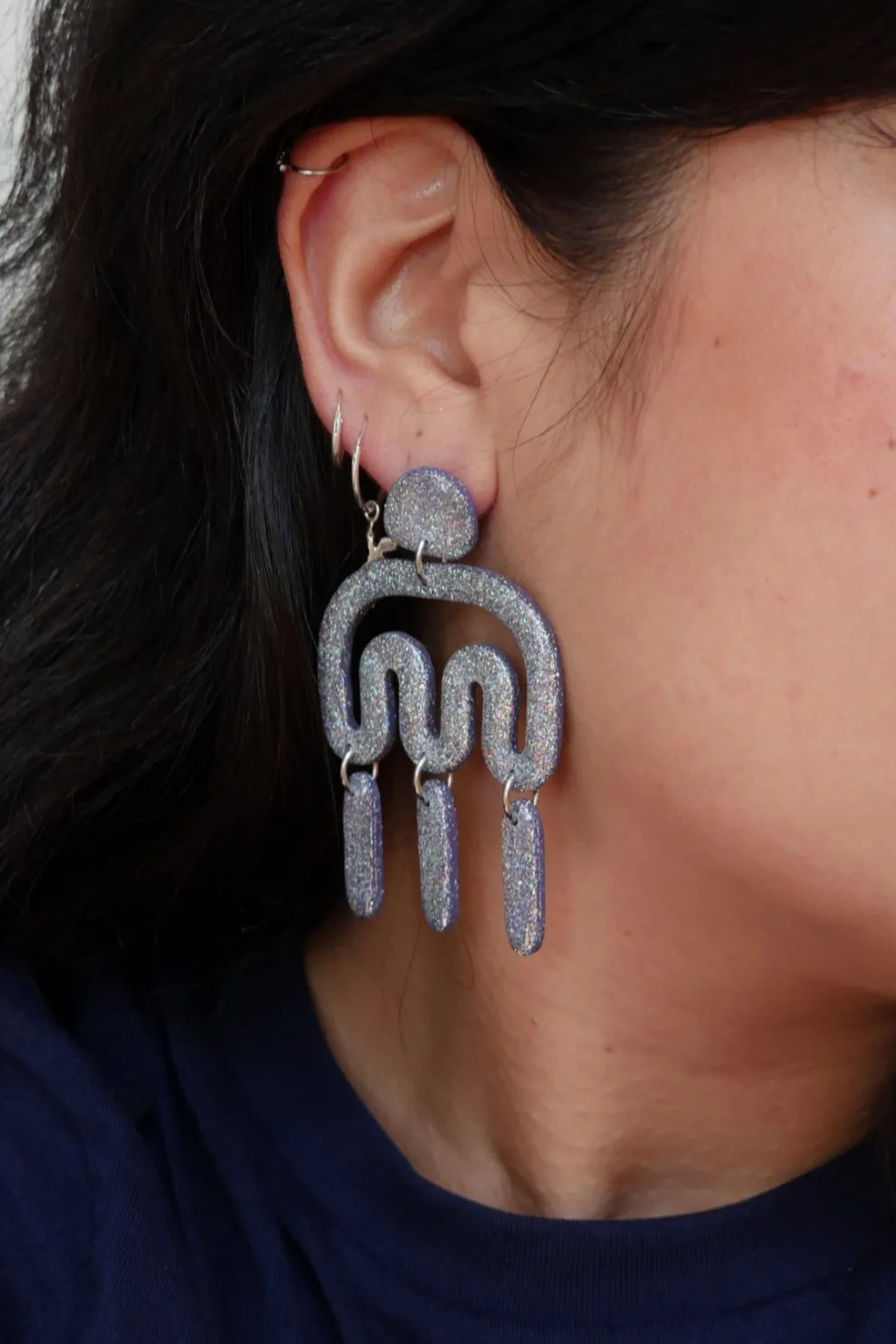 CROCODILE AGILE Doris Earrings - Glitter