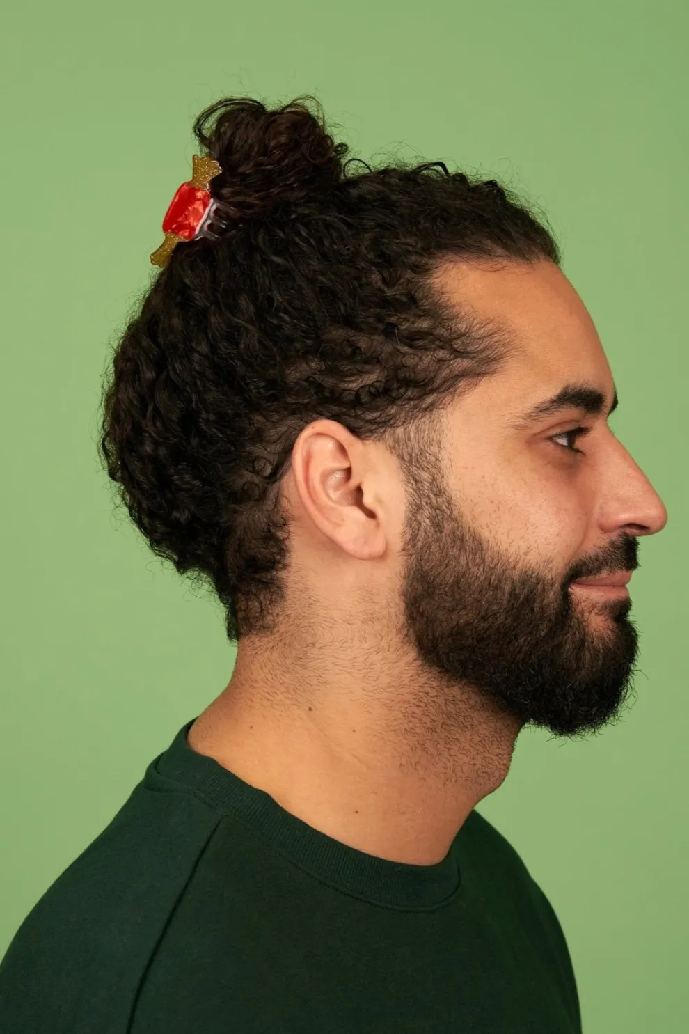 COUCOU SUZETTE Mini Hair Clip - Red Papillote