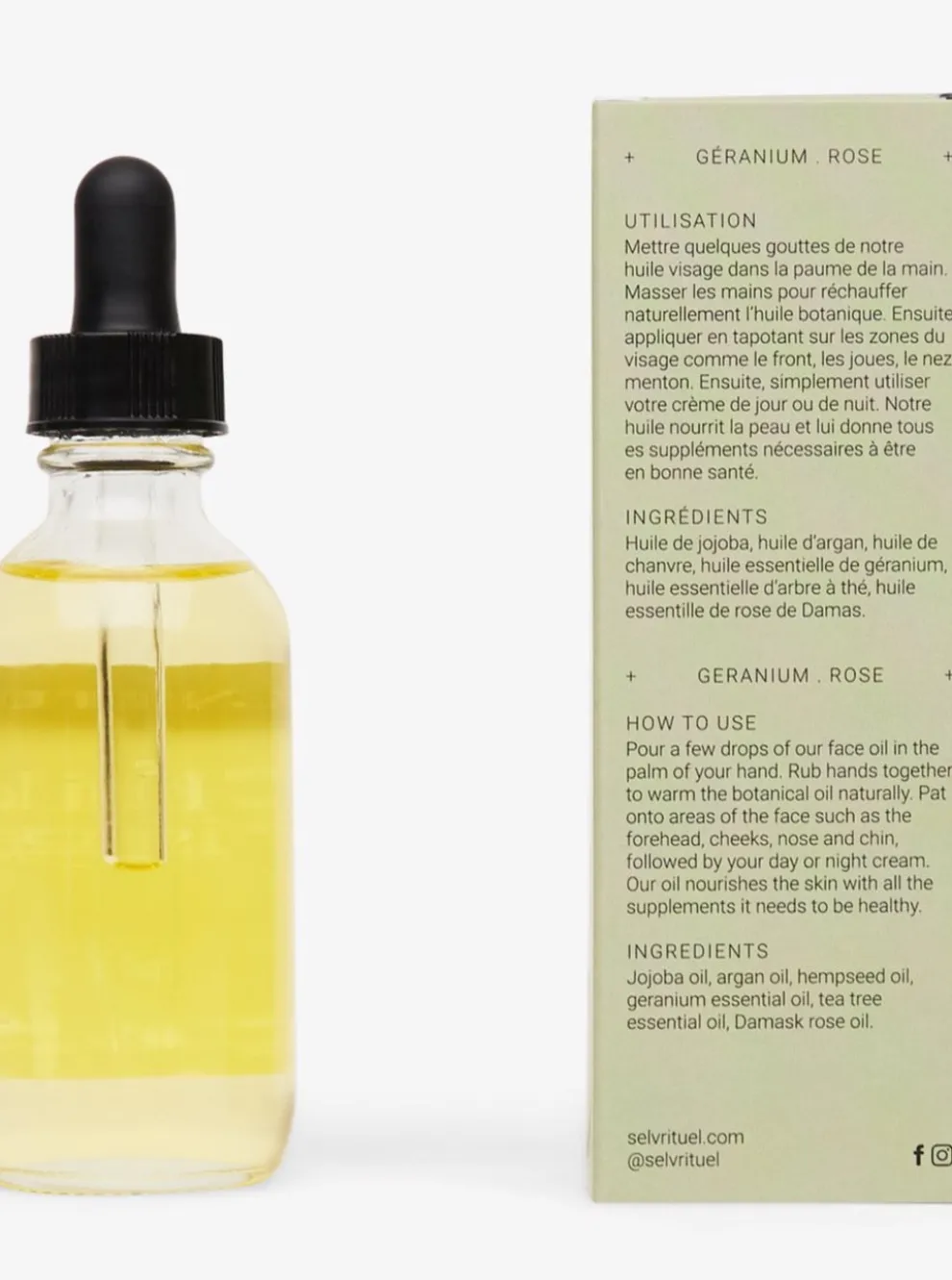 SELV RITUAL Botanical Face Oil