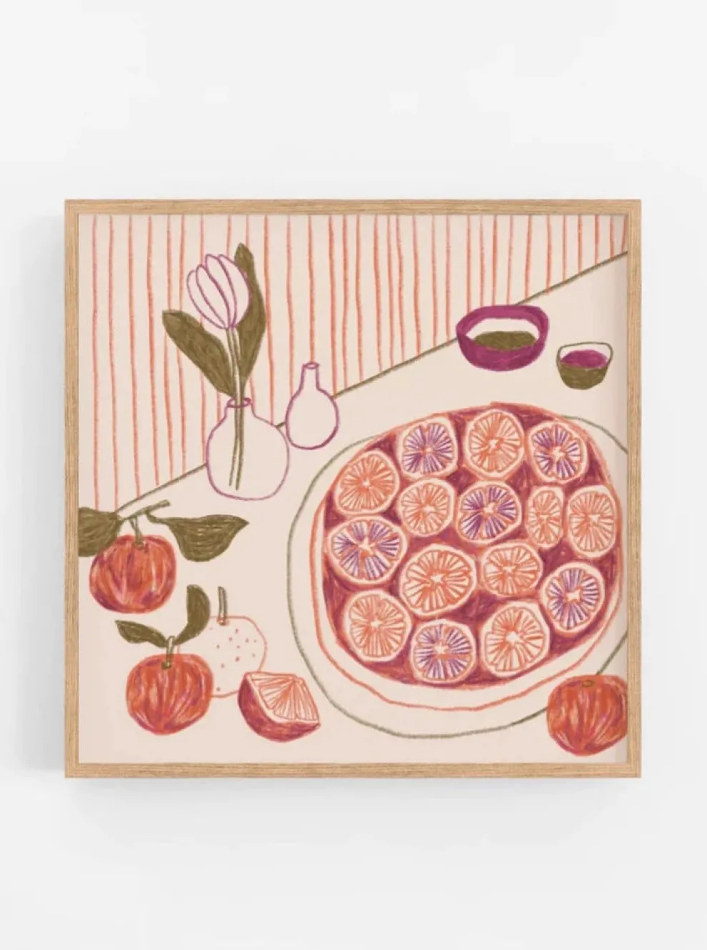 ANNE JULIE DUDEMAINE Blood Oranges Poster