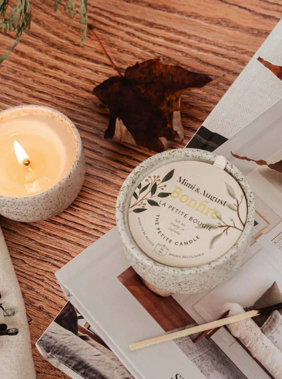 MIMI & AUGUST Candle - Bonfire