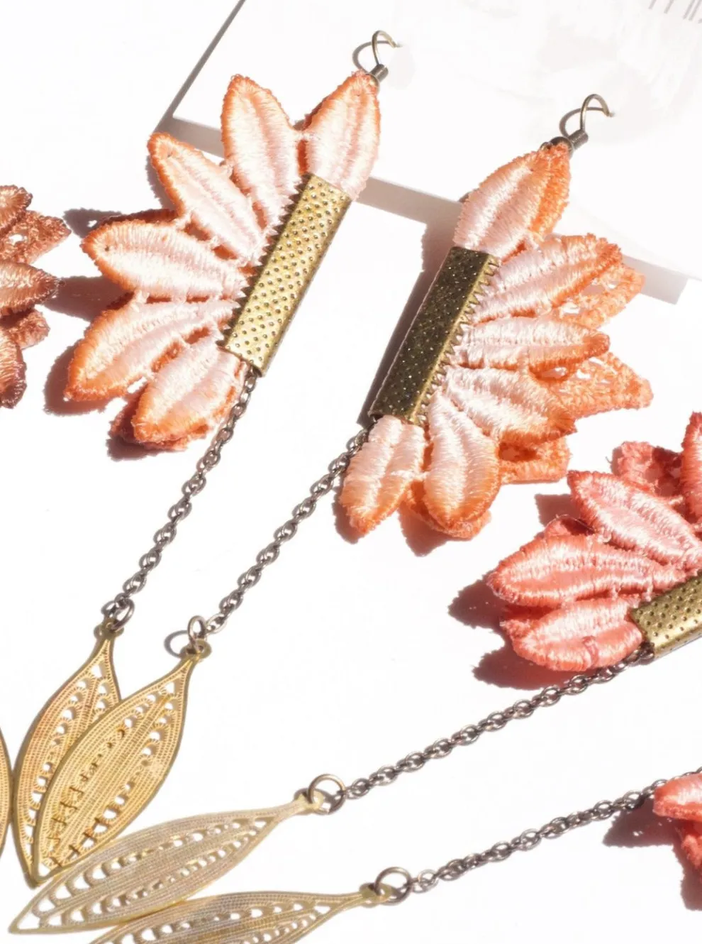 THIS ILK Double Pendulum Earrings lll