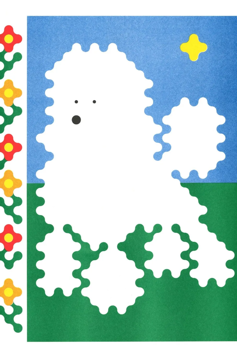 KIBLIND Poster Joe O'Donnell - Poodle