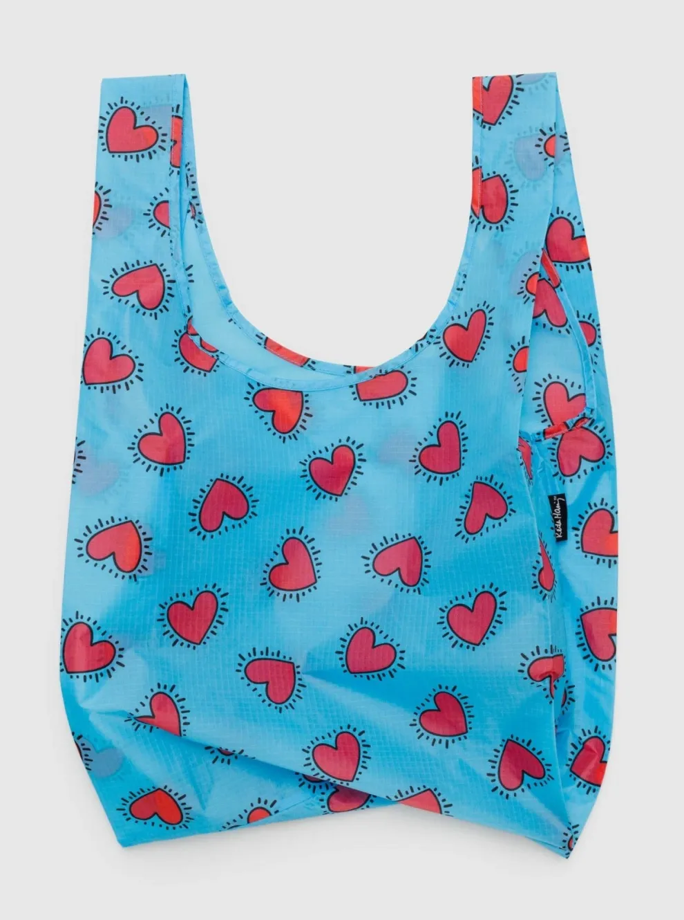 BAGGU Standard Reusable Bag - Hearts Keith Haring