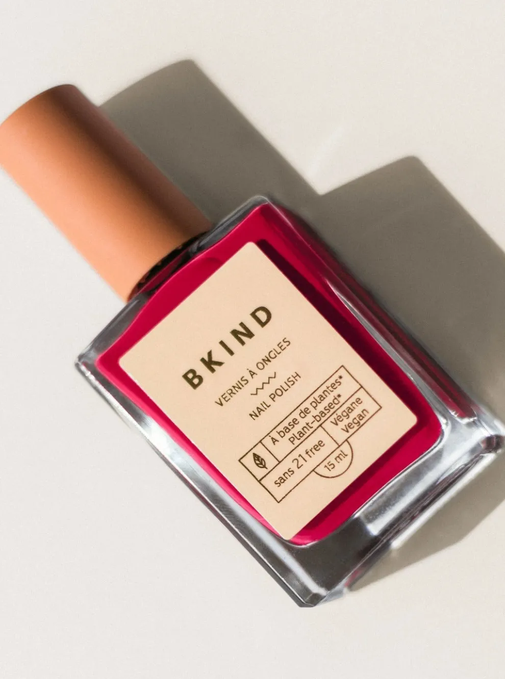 BKIND Nail Polish - Pink Beet Latte
