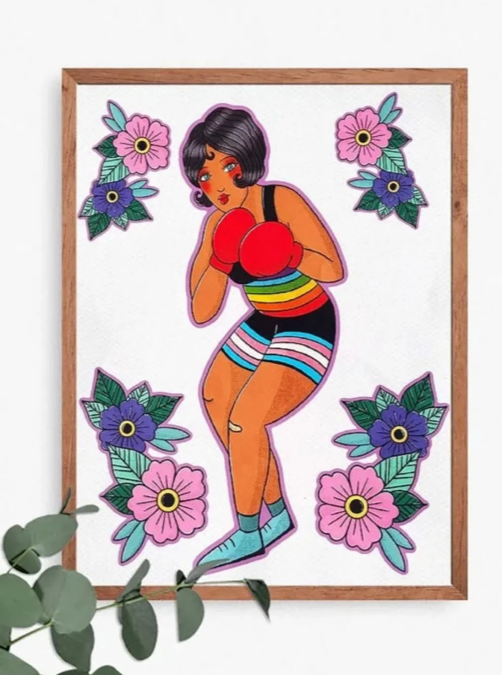 CHARLIE BOURDEAU Print Pride in Combat