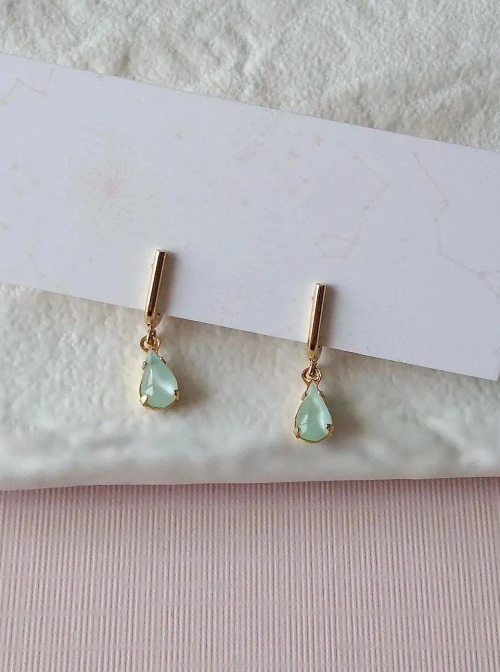 SANDRINE DEVOST Juliette Earrings - Green