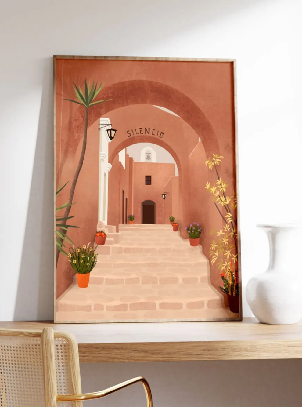 ITSFUNNYHOWWW Poster - Monasterio de Santa Catalina