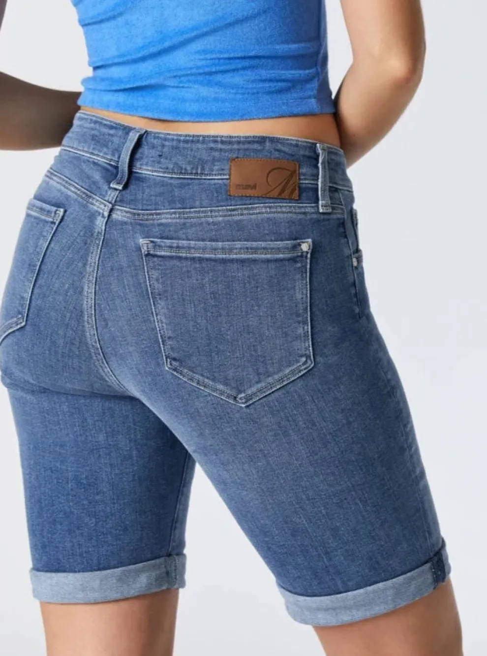 MAVI Alexis Shorts - Organic blue