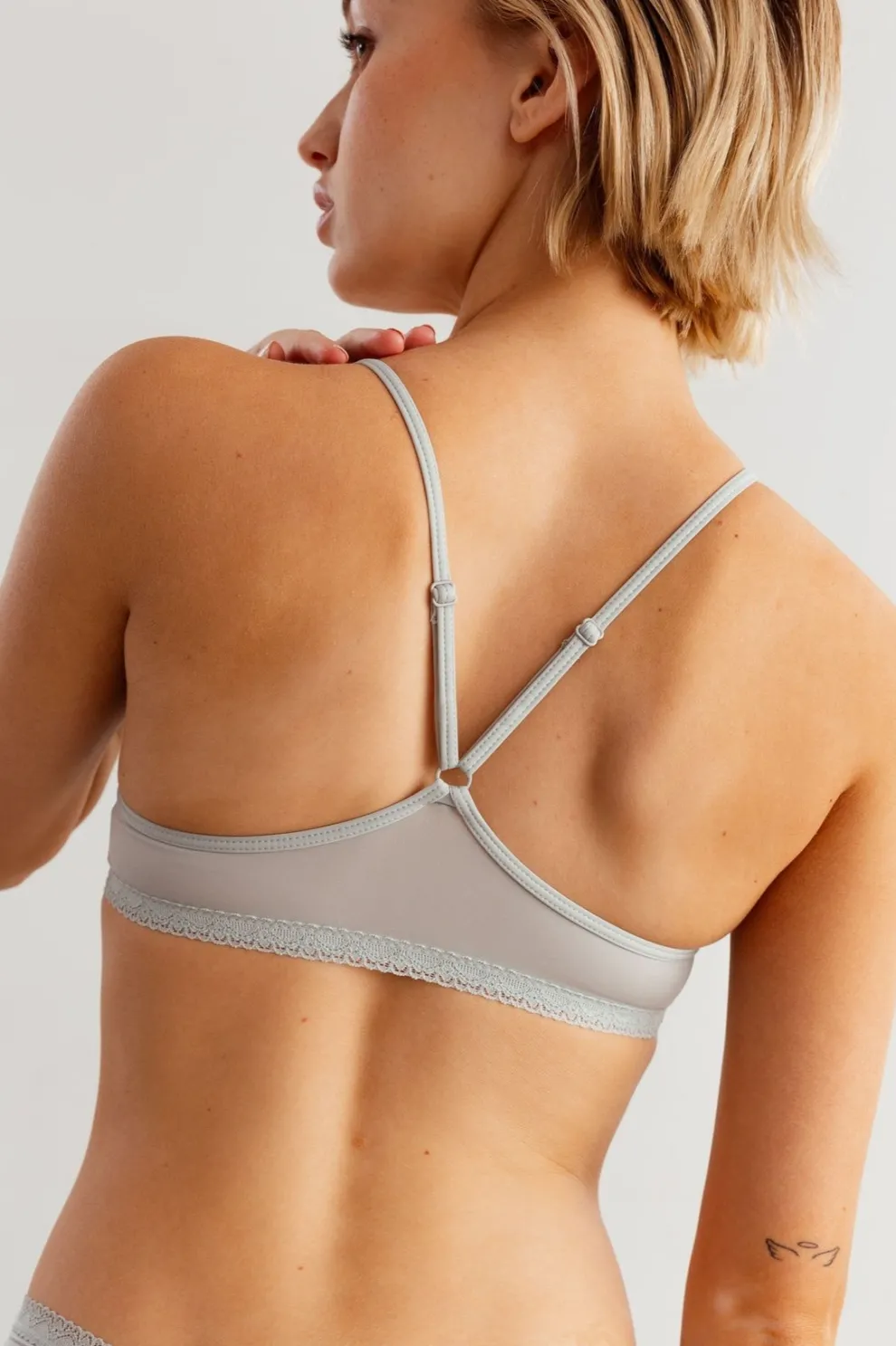 BLUSH Lace Trim Bralette The Micro