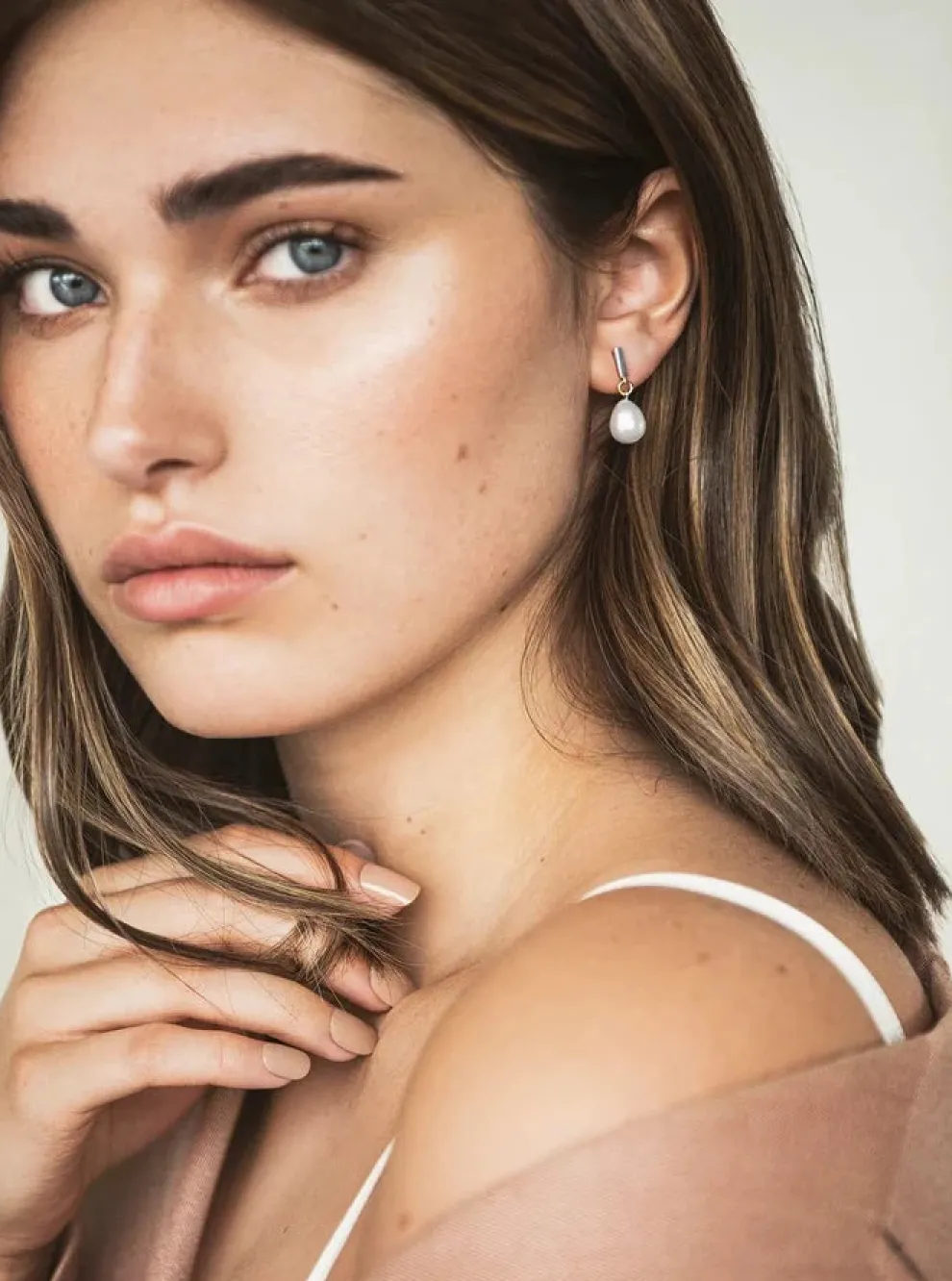 MAKSYM Double Hoop Earrings - Silver & Gold