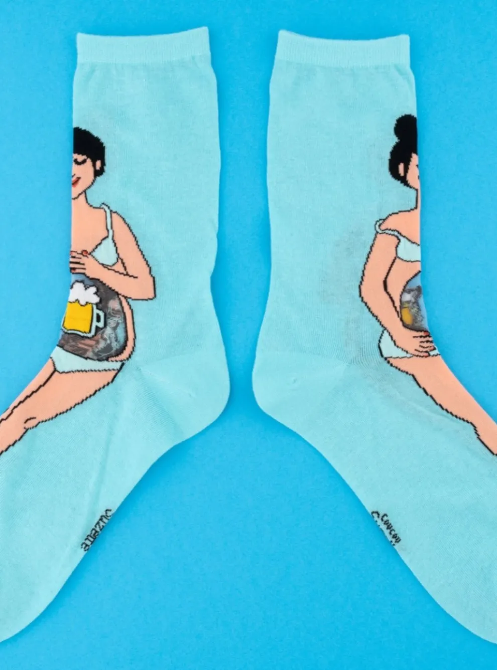 COUCOU SUZETTE Women's Beer Belly Socks