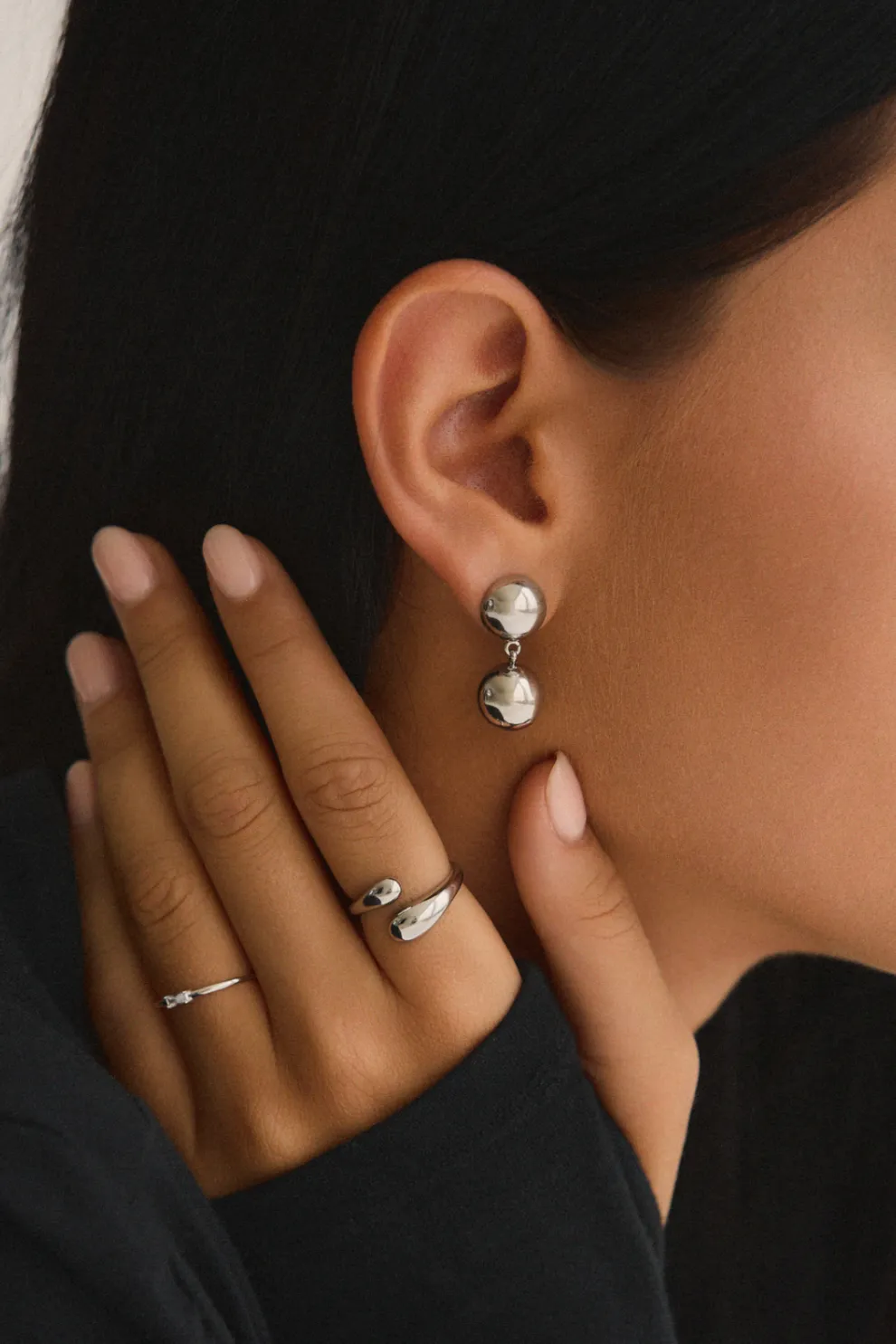 TWENTY COMPASS C'est la Vie Earrings