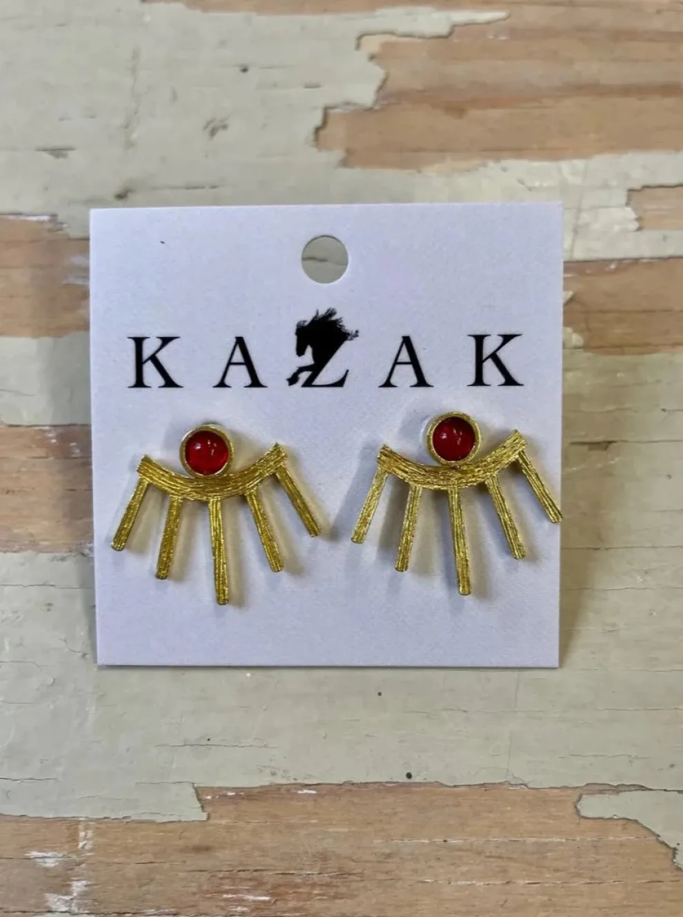 KAZAK Serpentine Earrings