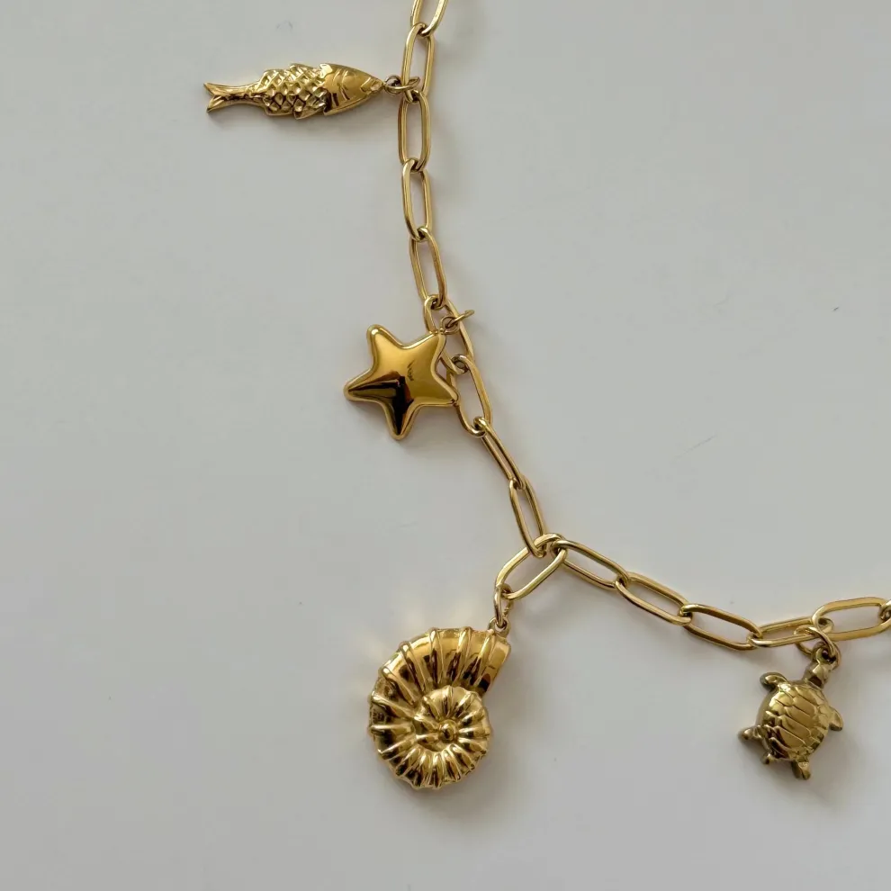 NAMASTE JEWELRY Lavalle Charm Necklace