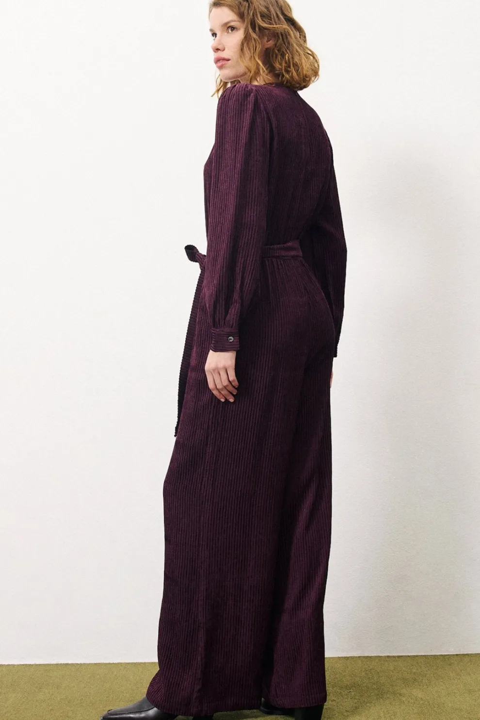 FRNCH PARIS Madleen Jumpsuit - Bordeaux
