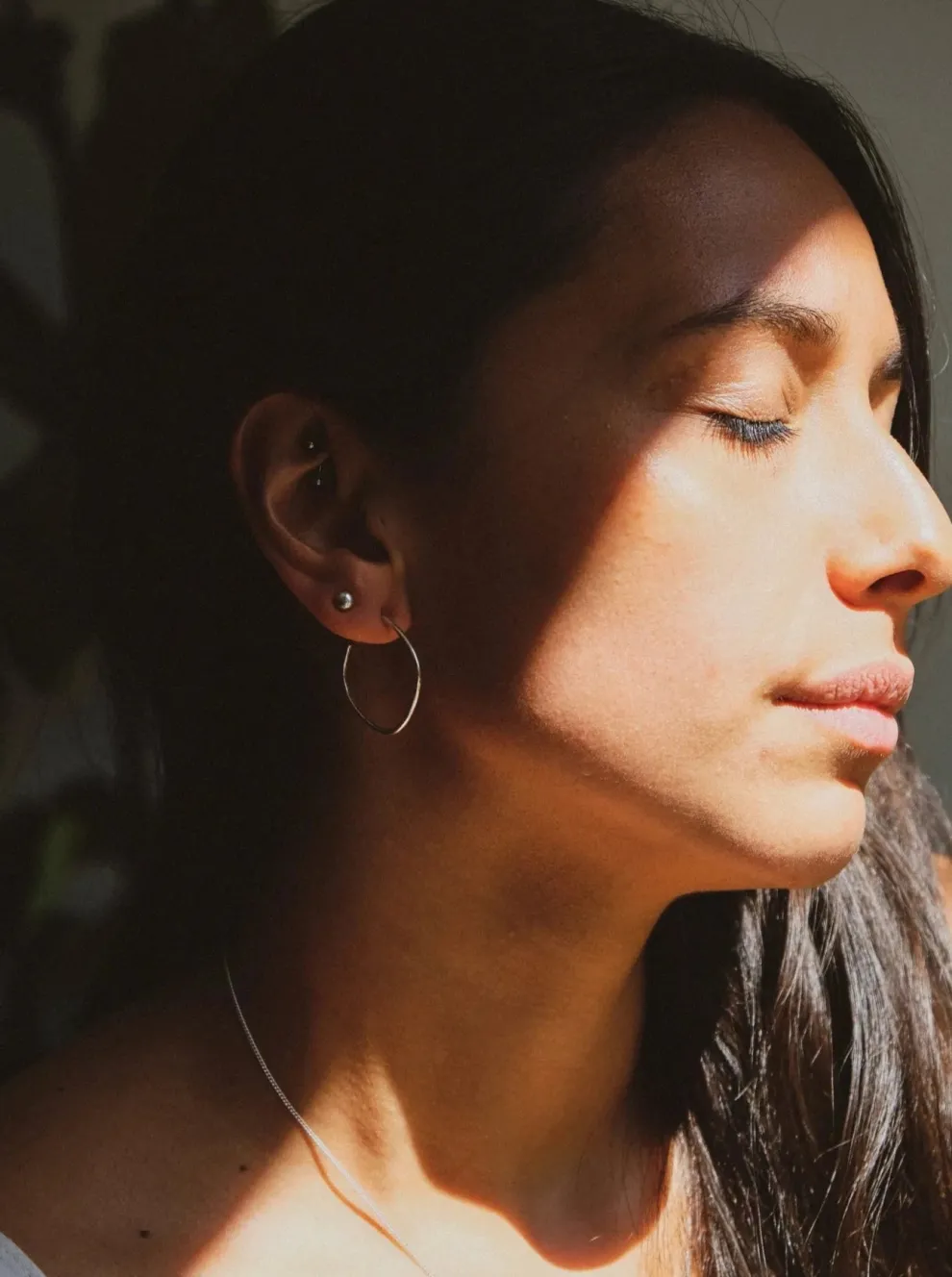 SARAH BIJOUX Square Wire Hoops Earrings