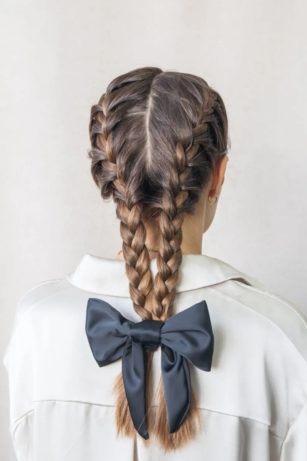 GIBOU Satin Loop on Elastic