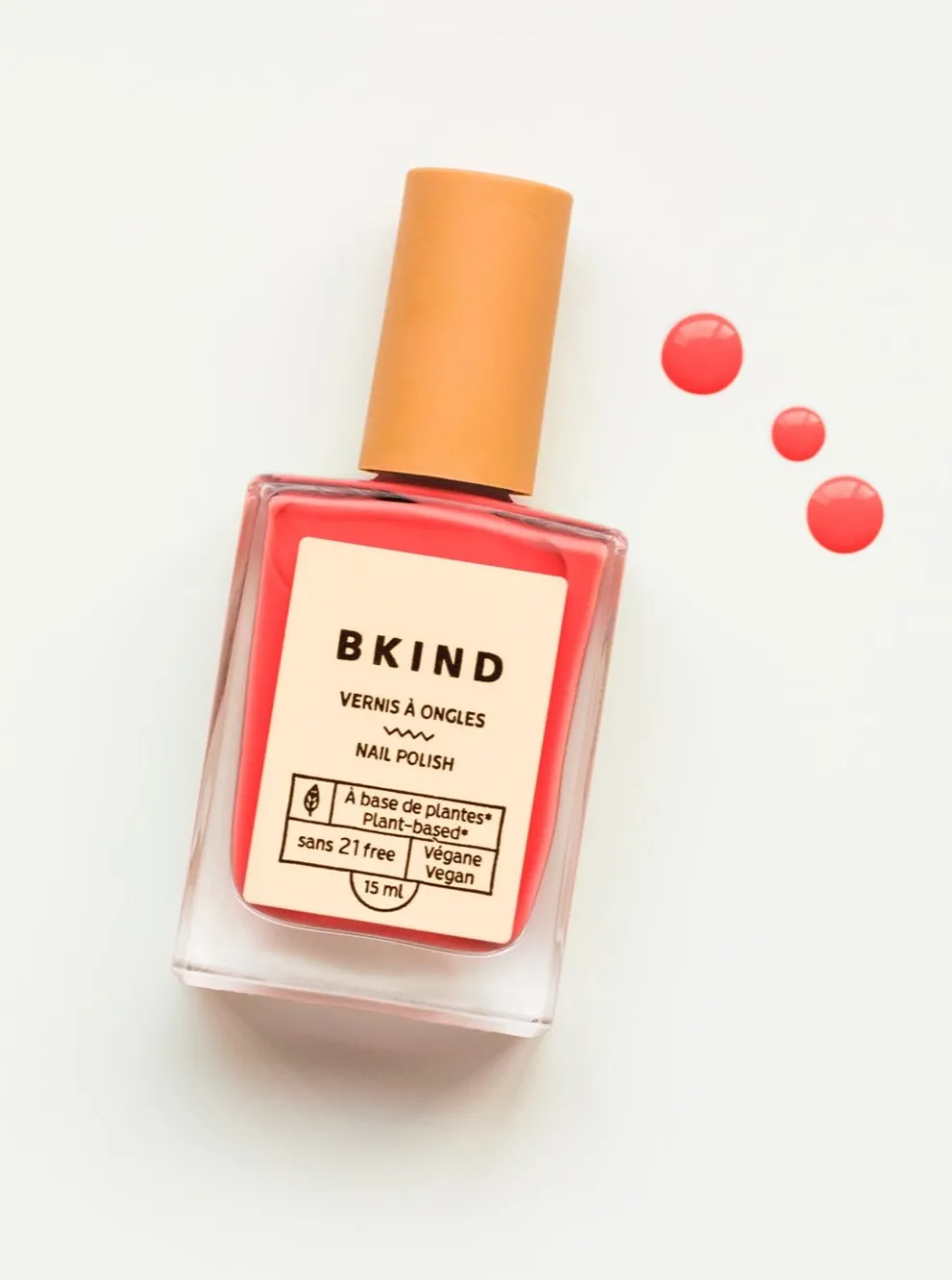 BKIND Nail Polish - Coral Crush