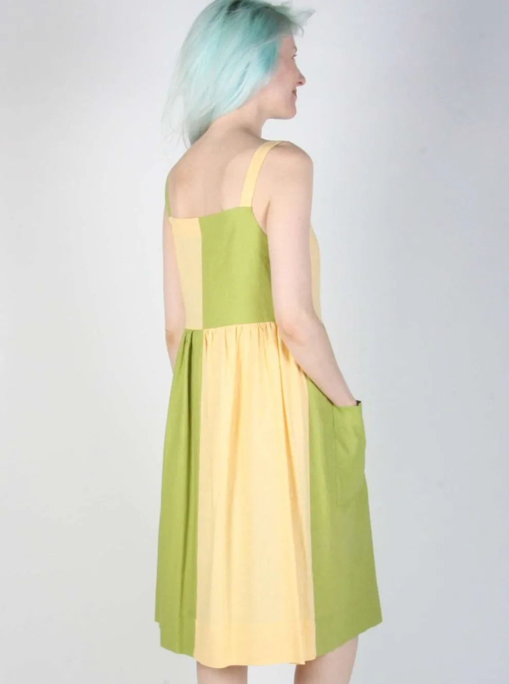 BIRDS OF NORTH AMERICA Robe Timber Doodle - Lavande & Bleu