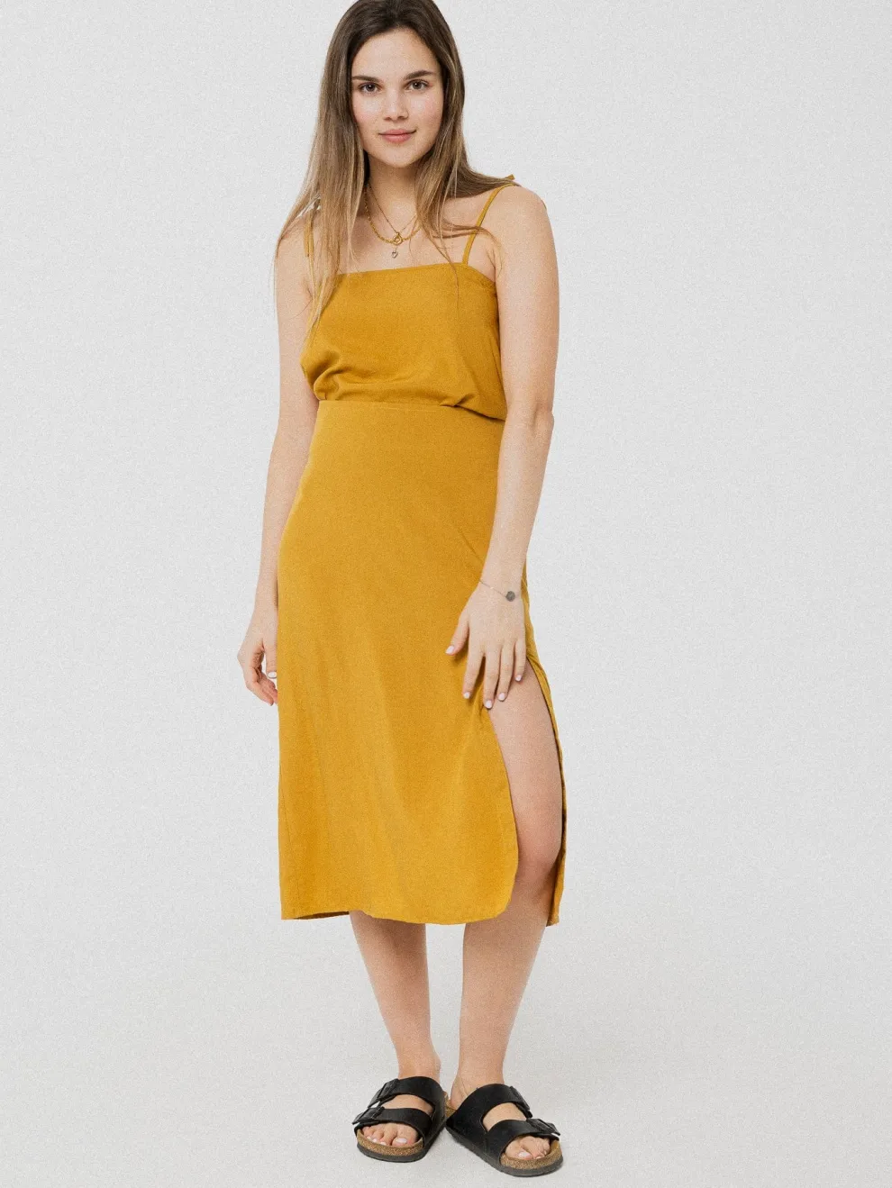 PINEAPPLE BANANAS Elena Skirt - Gold