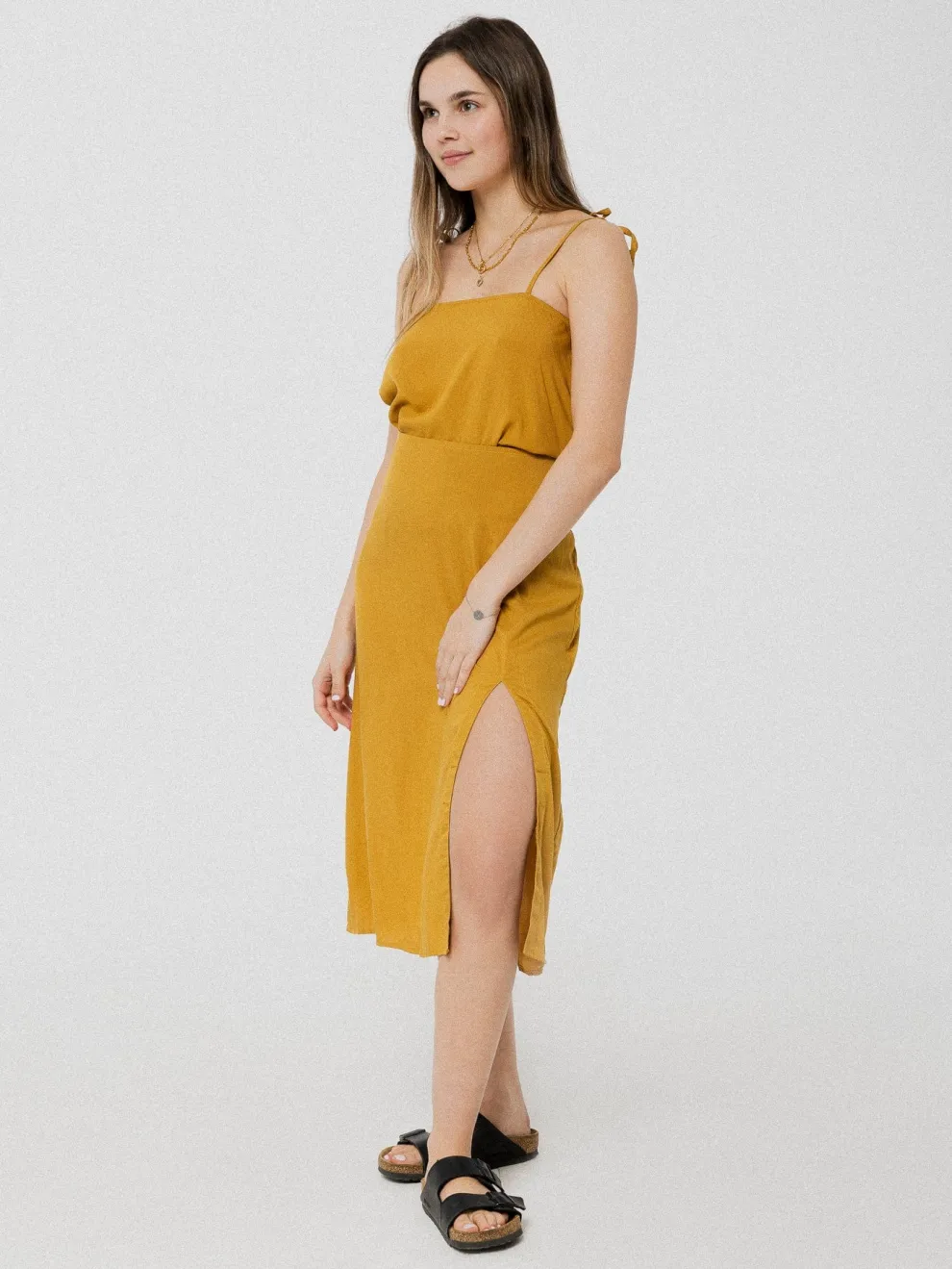 PINEAPPLE BANANAS Elena Skirt - Gold