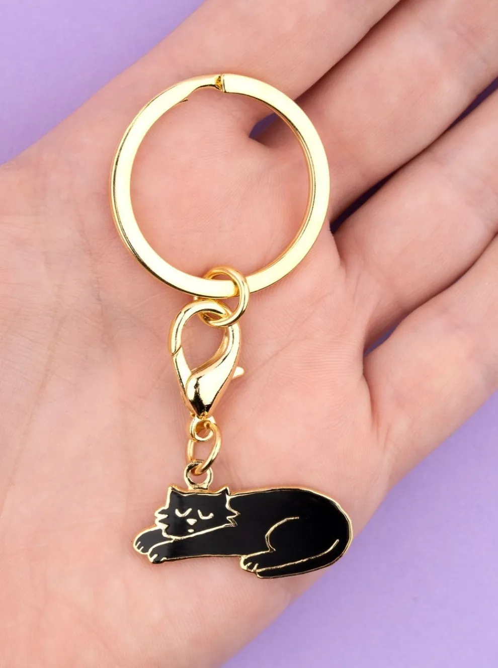 COUCOU SUZETTE Keychain - Black Cat