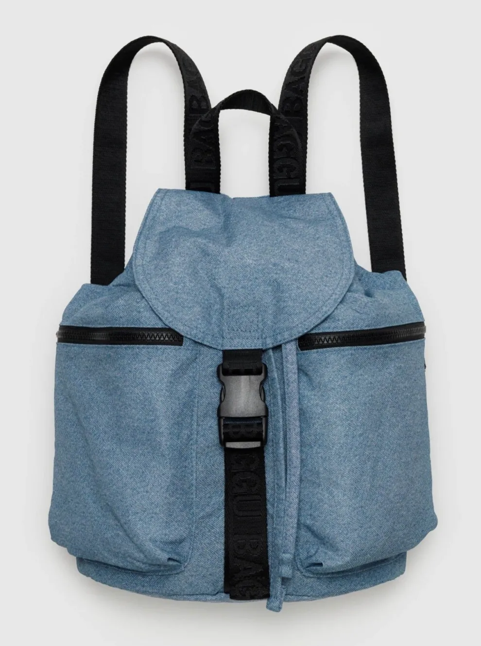BAGGU Sports Backpack - Digital Denim