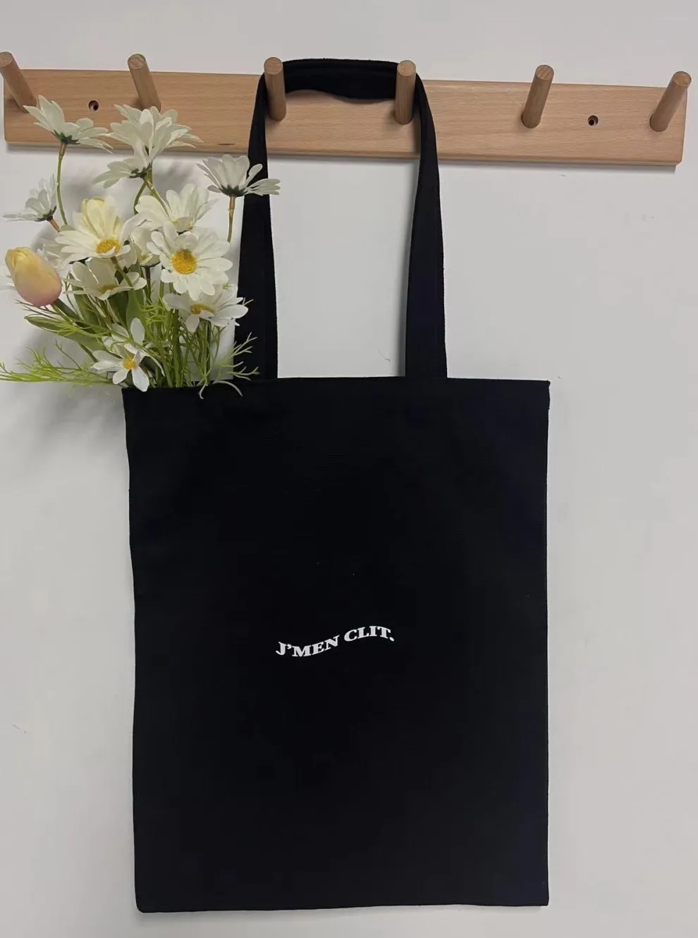 Girl Crush Tote Bag J'men Clit - Black