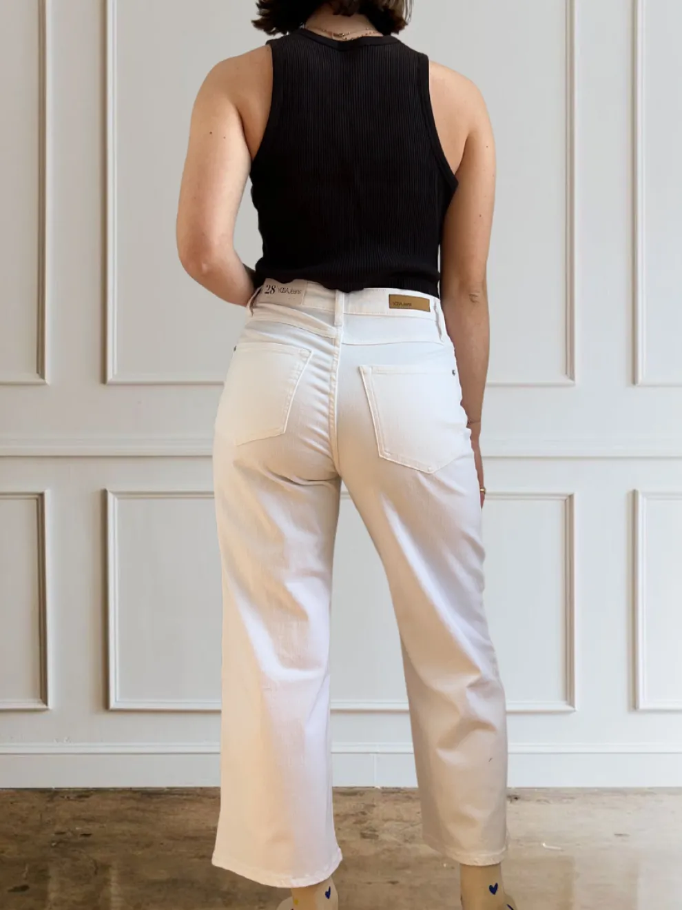 YOGA JEANS Lily Cut - White