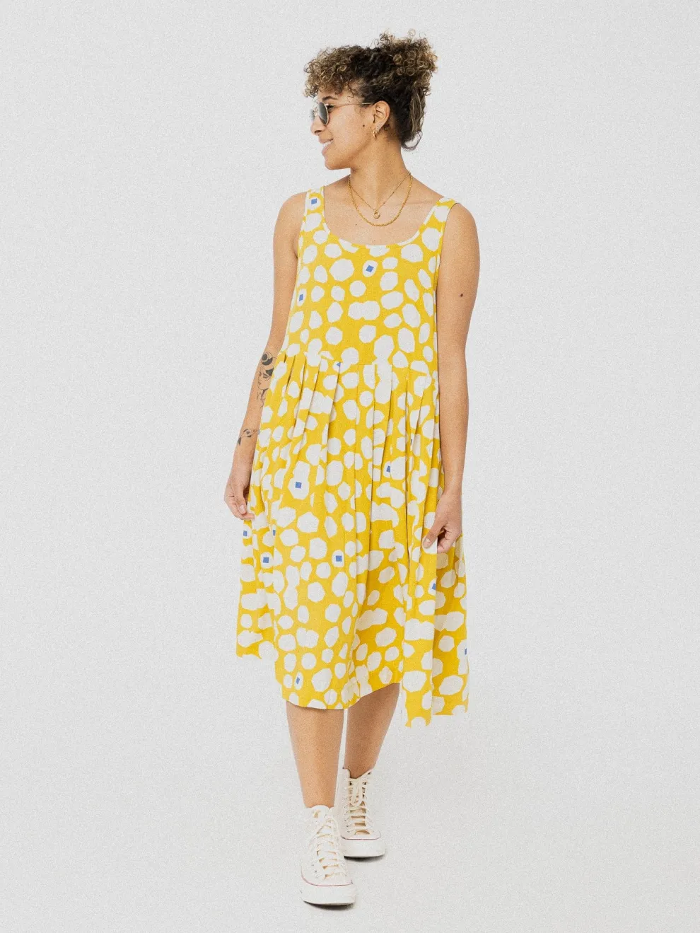 PINEAPPLE BANANAS Eve dress - Yellow pattern