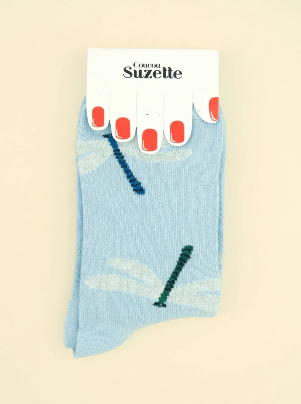 COUCOU SUZETTE Dragonfly Socks