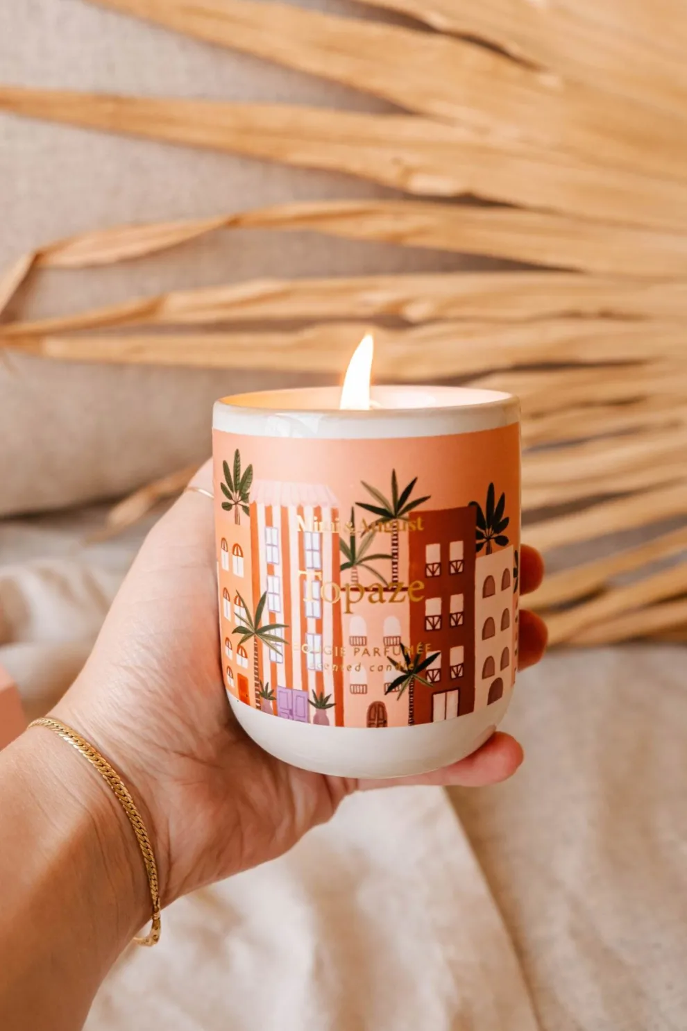 MIMI & AUGUST Topaz Candle - 8 Oz