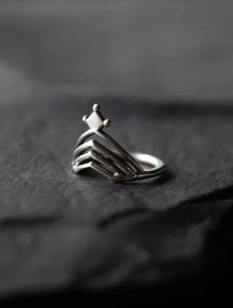 NOIR KALA Radiance Ring - Silver
