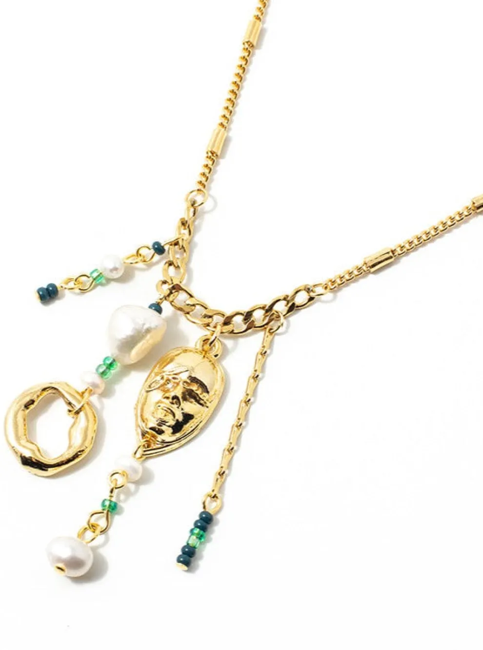 ANNE-MARIE CHAGNON Las Vegas Necklace - Mango