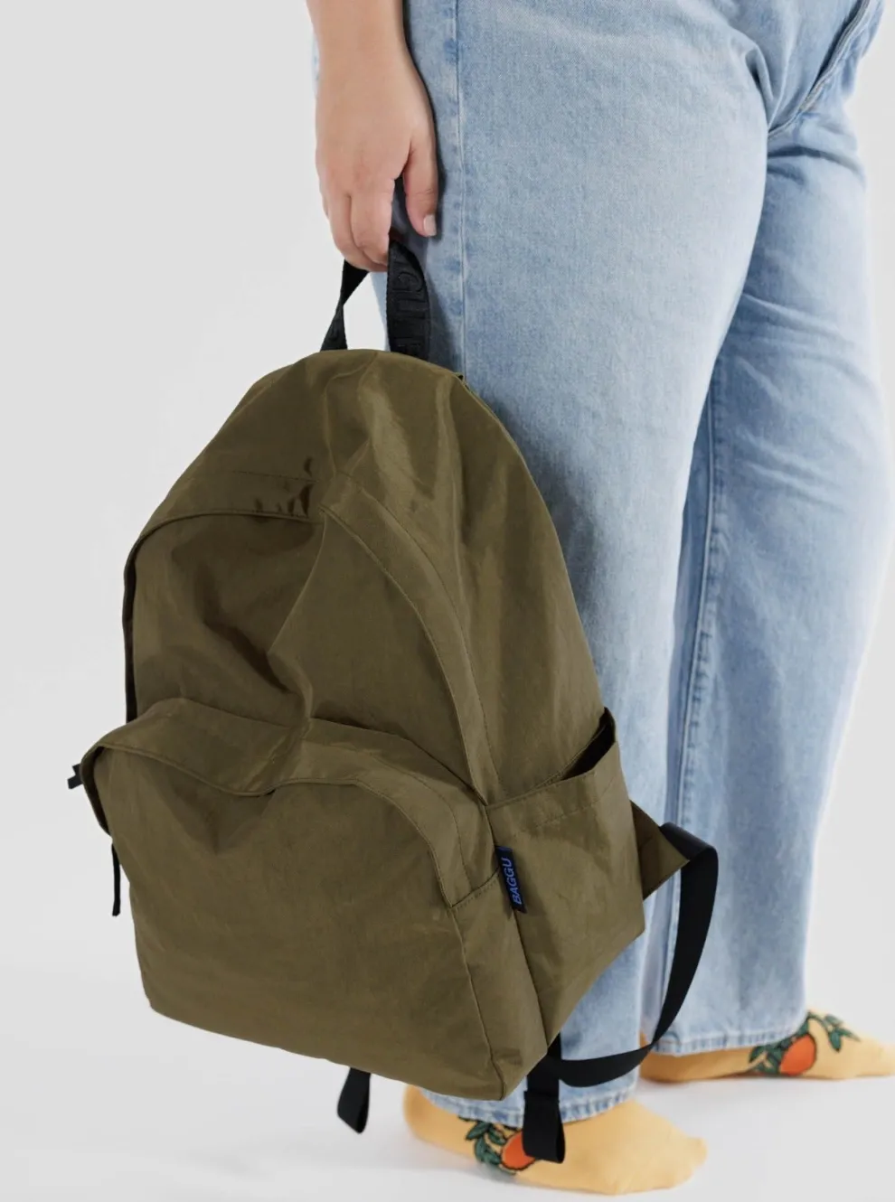 BAGGU Backpack Nylon Large - Seaweed