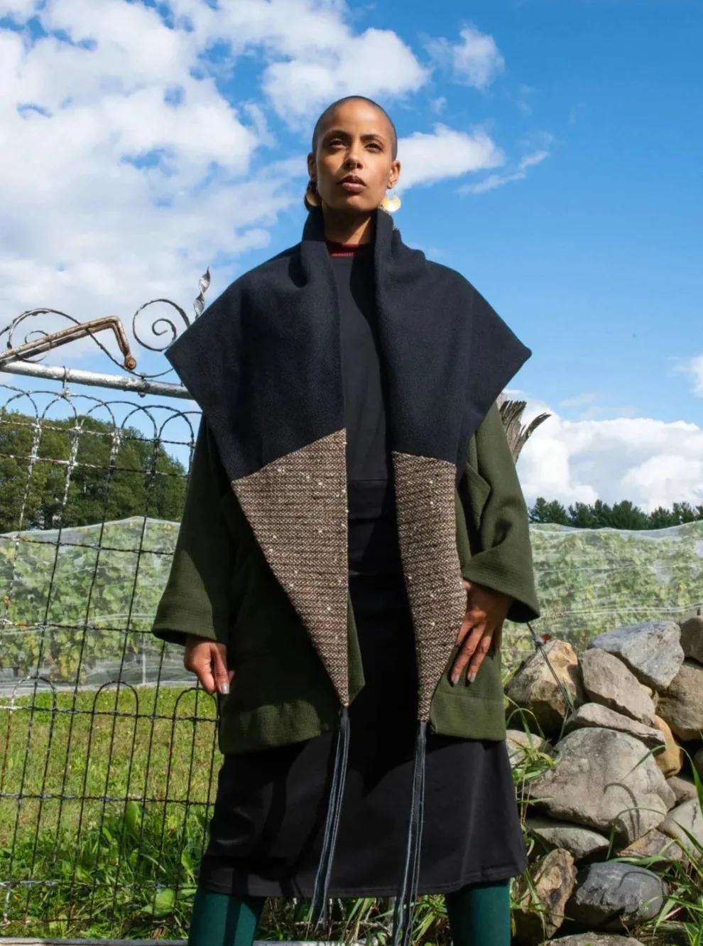 KAZAK Indiana Fringe Scarf