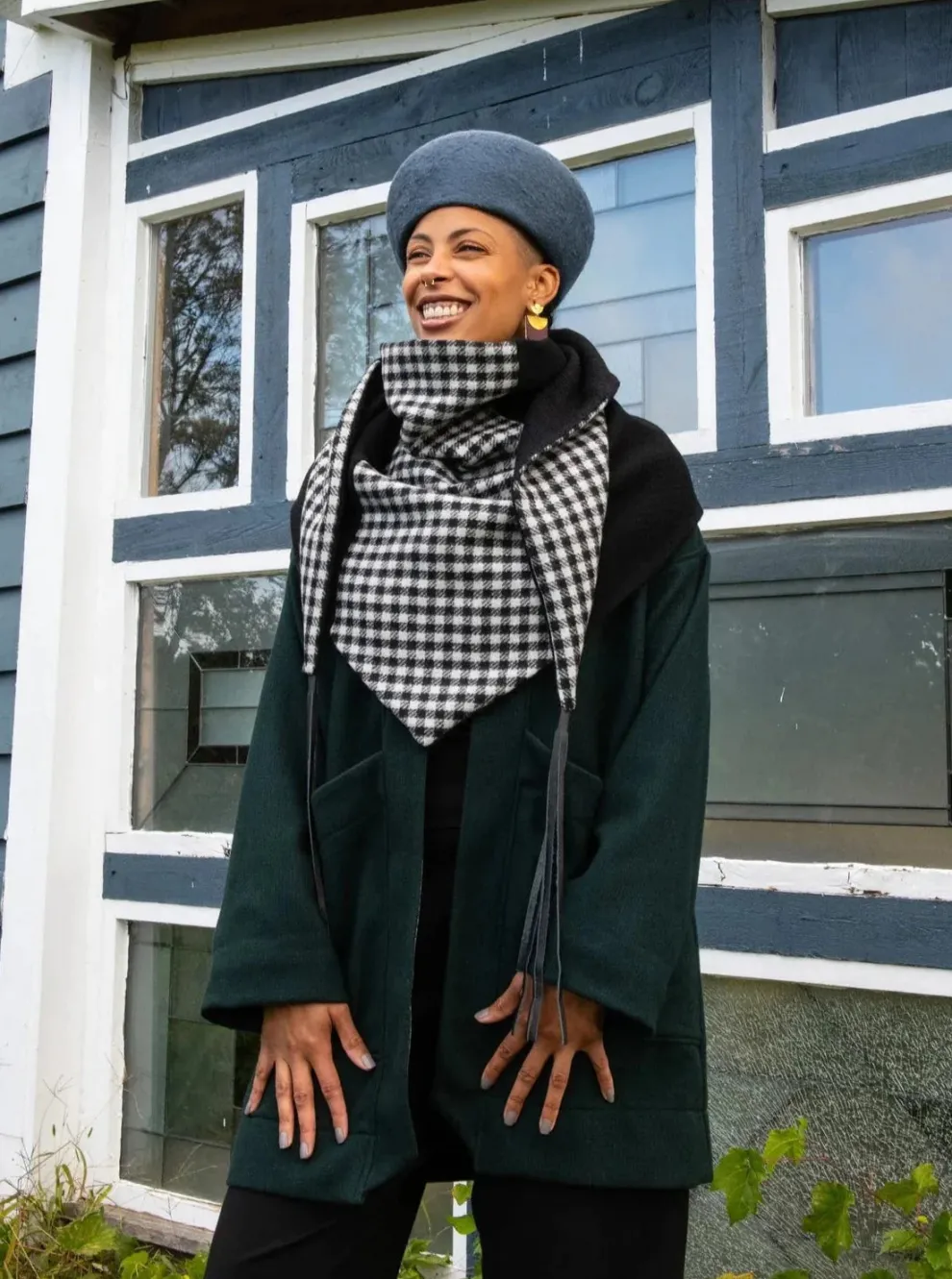 KAZAK Indiana Fringe Scarf