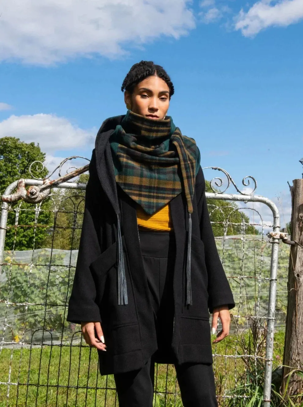 KAZAK Indiana Fringe Scarf