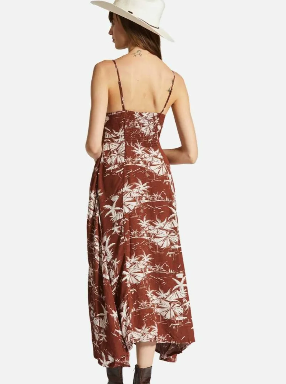 BRIXTON Riviera Dress - Sepia