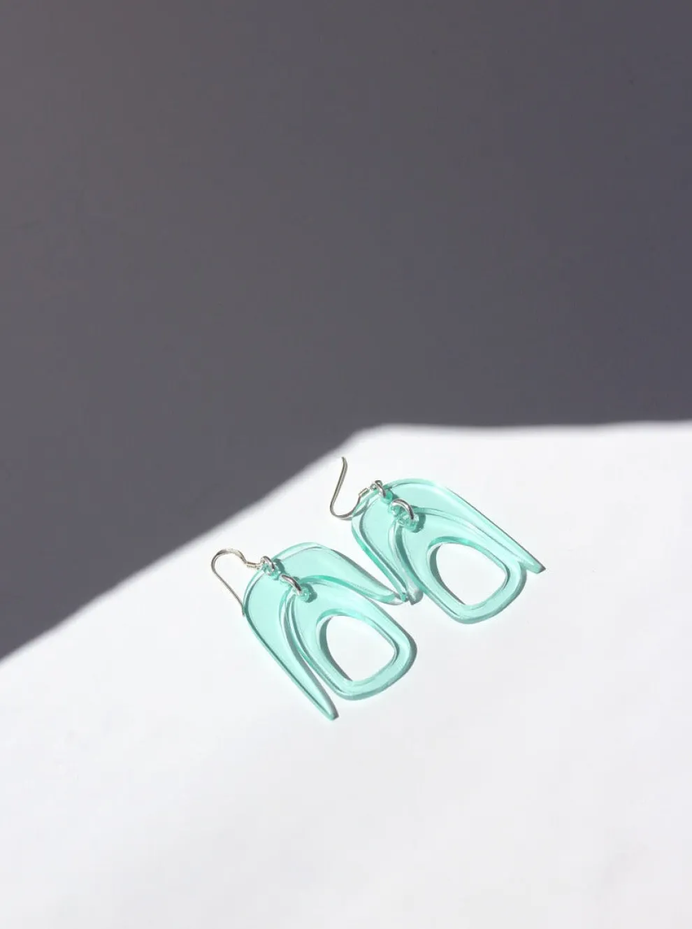 WARREN STEVEN SCOTT Salish Chandelier Mini Earrings - Translucent Blue