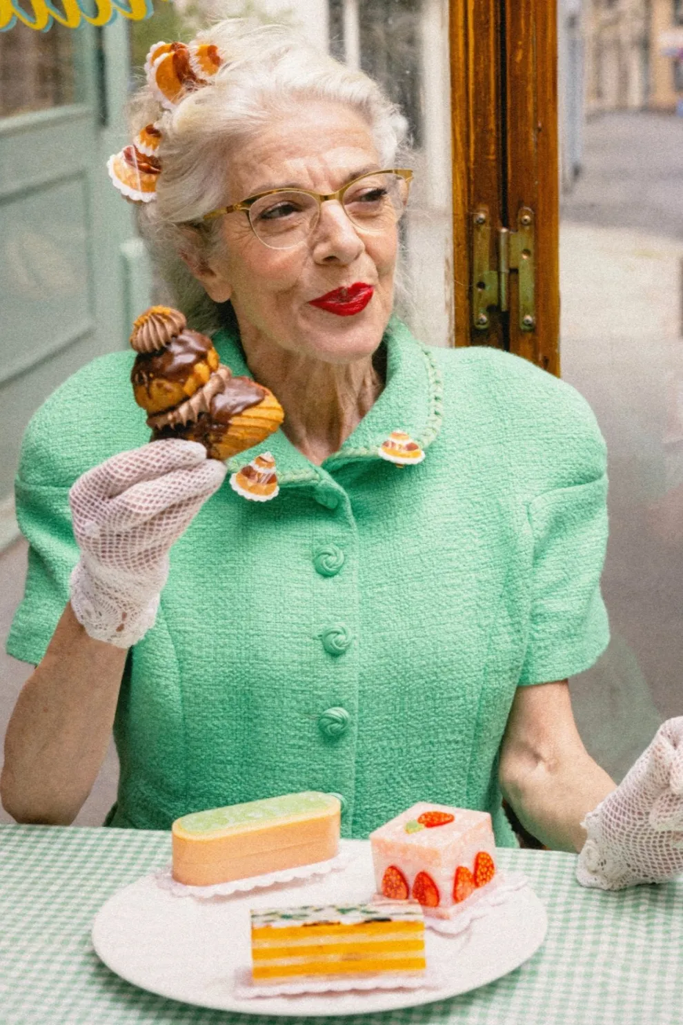 HELLO SUZETTE Religious Barrette