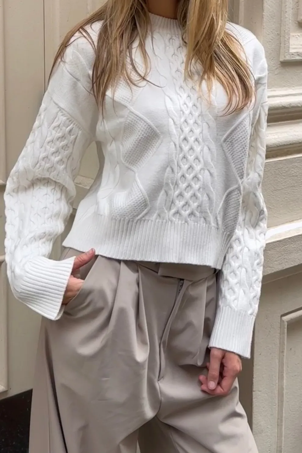 DAILYSTORY Leona Pants - Beige