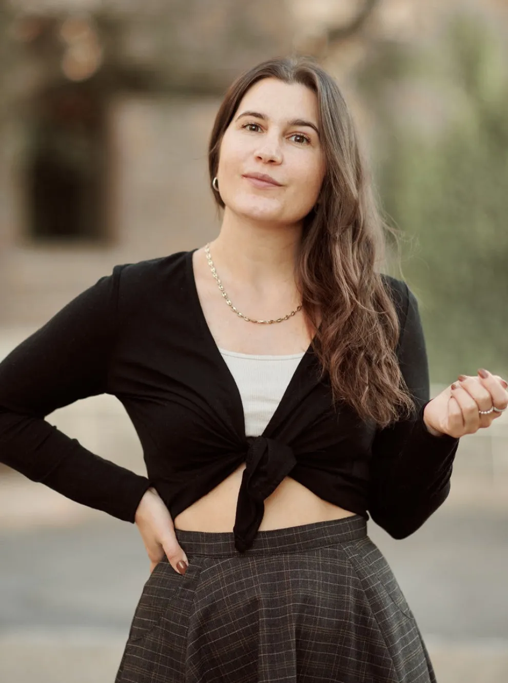 MEEMOZA Angular Cardigan - Black