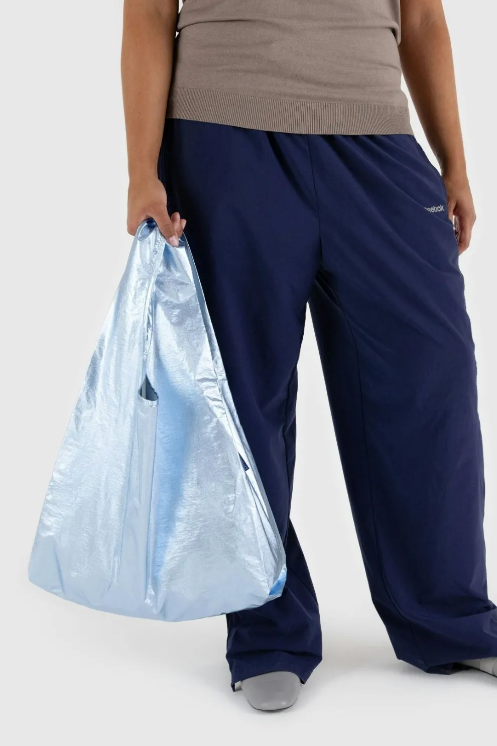 BAGGU Standard Reusable Bag - Metallic Blue