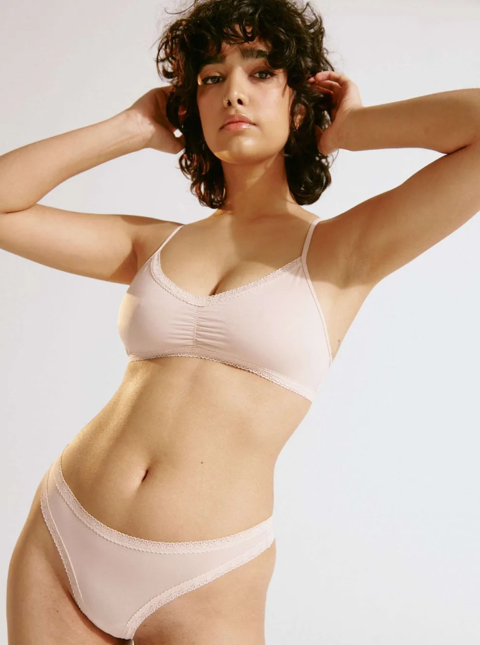 BLUSH The Micro Lace Trim Bralette