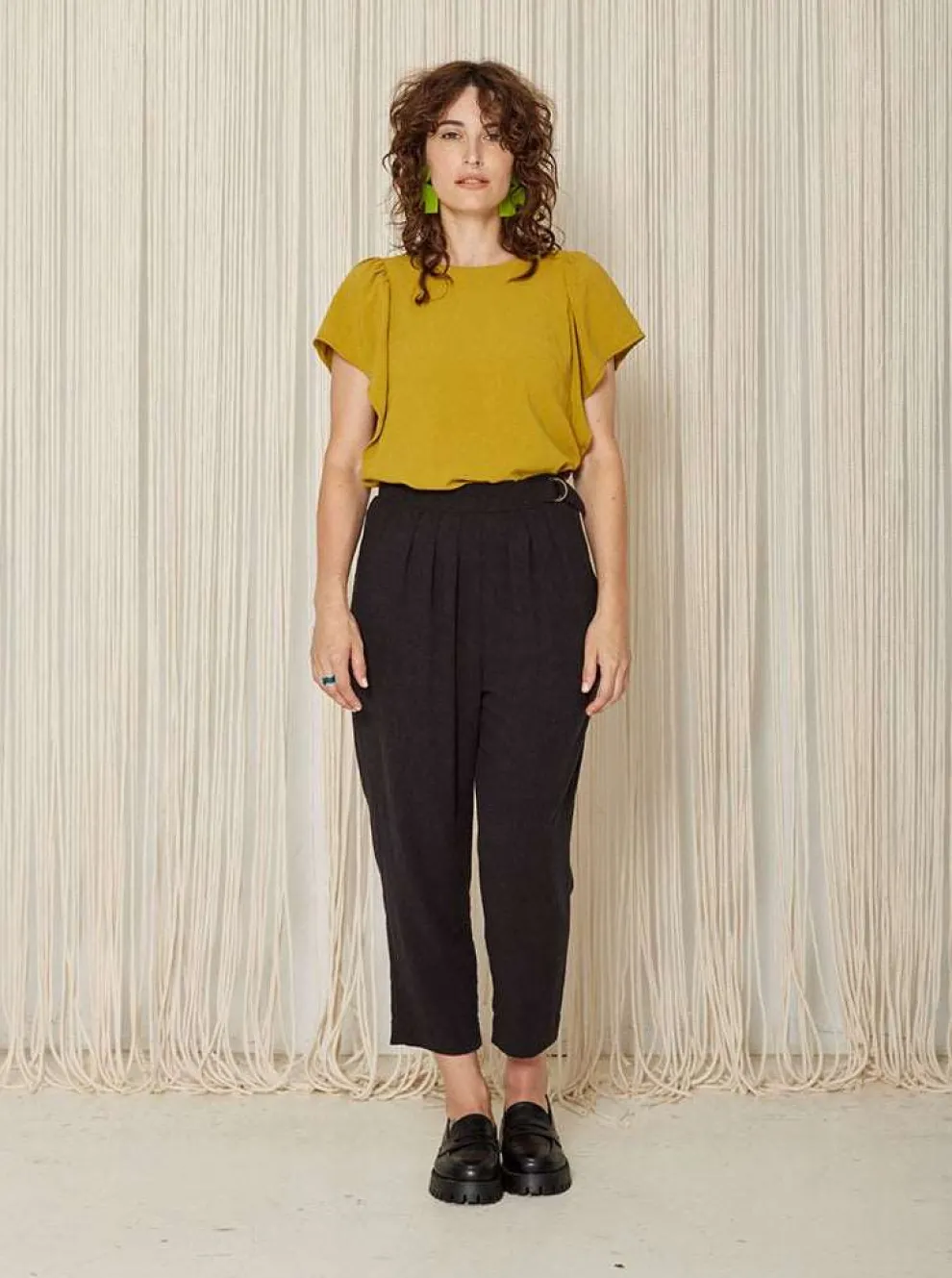 COKLUCH La Vie Blouse - Brush Agave